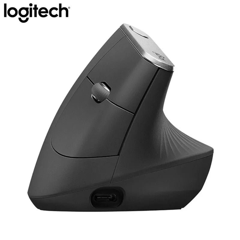 Logitech MX Vertical Bluetooth Mouse Wireless Ergonomic Mouse With Logitech FLOW 2.4GHz USB Nano For Laptop PC Gaming Mouse Game