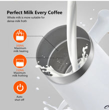 Load image into Gallery viewer, BioloMix Milk Frother 4 in 1 Electric Milk Steamer for Hot and Cold Milk Froth Coffee Foam Maker for Cappuccino, Latte, Hot Milk