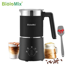Load image into Gallery viewer, BioloMix Detachable Milk Frother and Steamer,5-in-1 Automatic Hot/Cold Foam and Hot Chocolate Maker,Dishwasher Safe