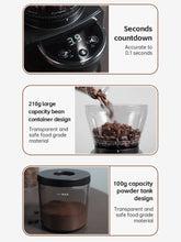 Load image into Gallery viewer, HiBREW Automatic Burr Mill Electric Coffee Grinder with 34 Gears for Espresso American Coffee Pour Over Visual Bean Storage G3