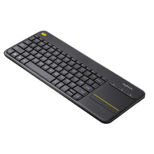 Load image into Gallery viewer, Logitech K400 Plus Wireless Touch Keyboard with Touchpad for PC Laptop Android Smart TV HTPC Household 84key Gaming Keyboard